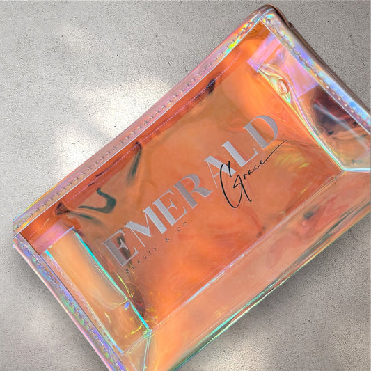 Emerald Grace Beauty & Co. Cosmetic Bag