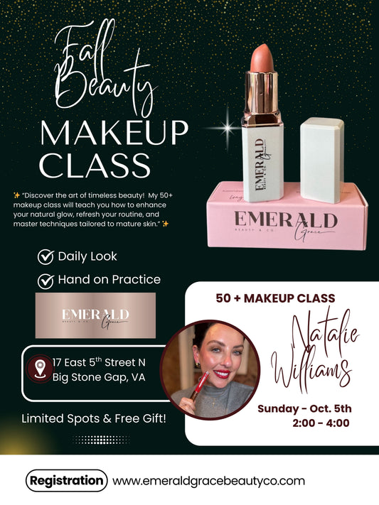 Fall Beauty Makeup Class 50 +